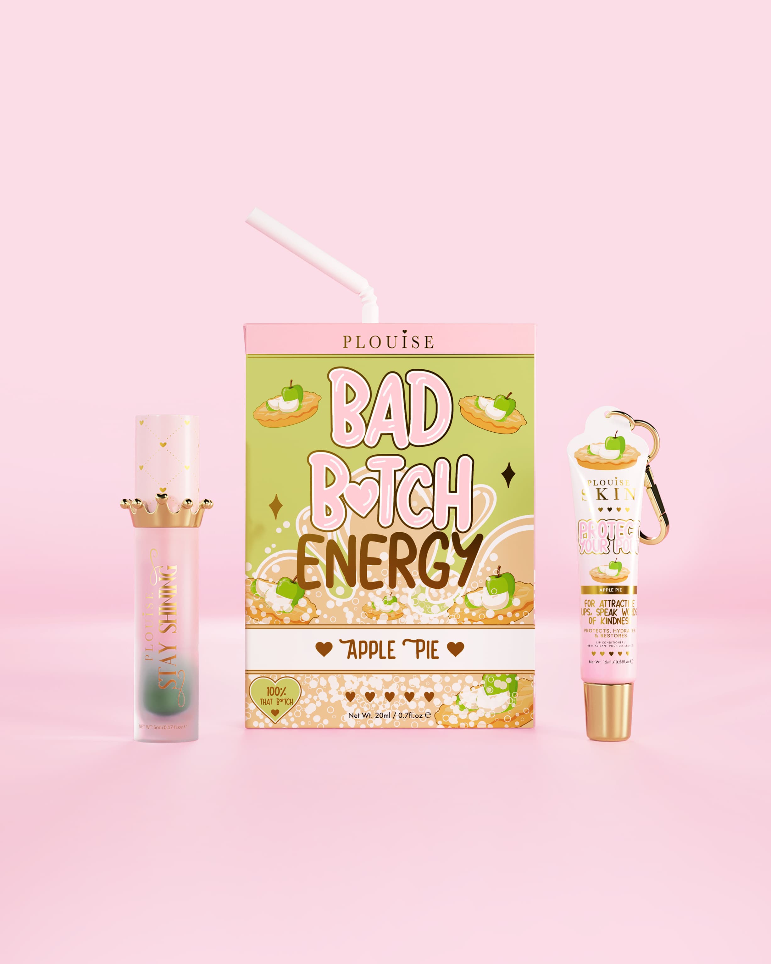 P.Louise Bad Bitch Energy Lip Duo * 3