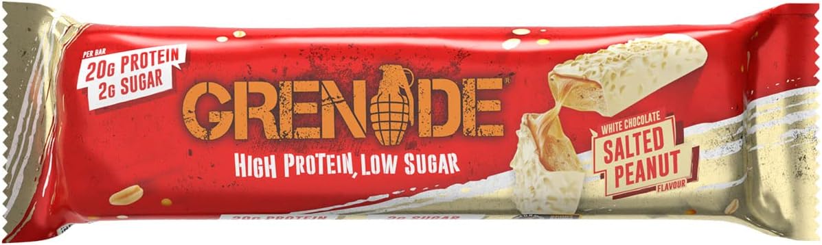 Grenade High Protein, Low Sugar Bar -12 x 60 g